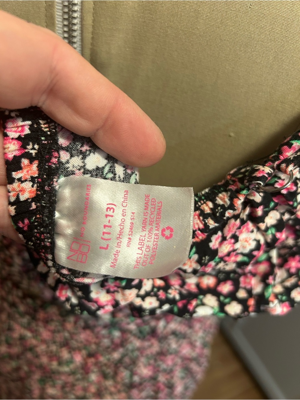 Floral Off-Shoulder Maxi 2Pc Set Skirt Pink Floral Size Large - Picture 3 of 3